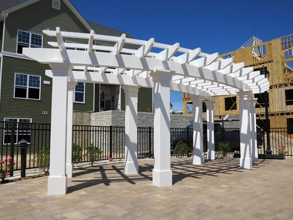 commercial pergola.